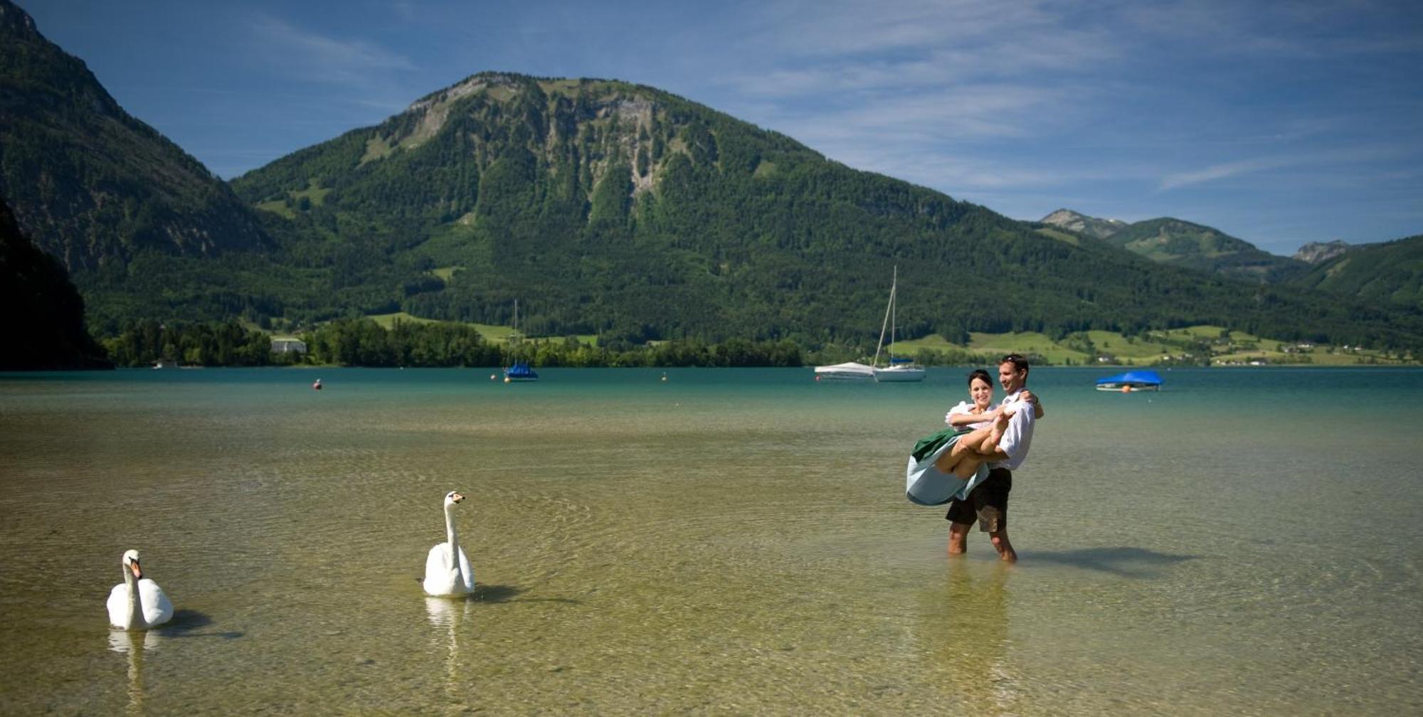 Hotel Buerglstein Sankt Wolfgang im Salzkammergut Luaran gambar